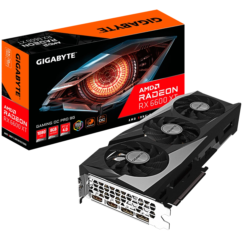 Gigabyte Radeon RX 6600 XT GAMING OC PRO 8G
